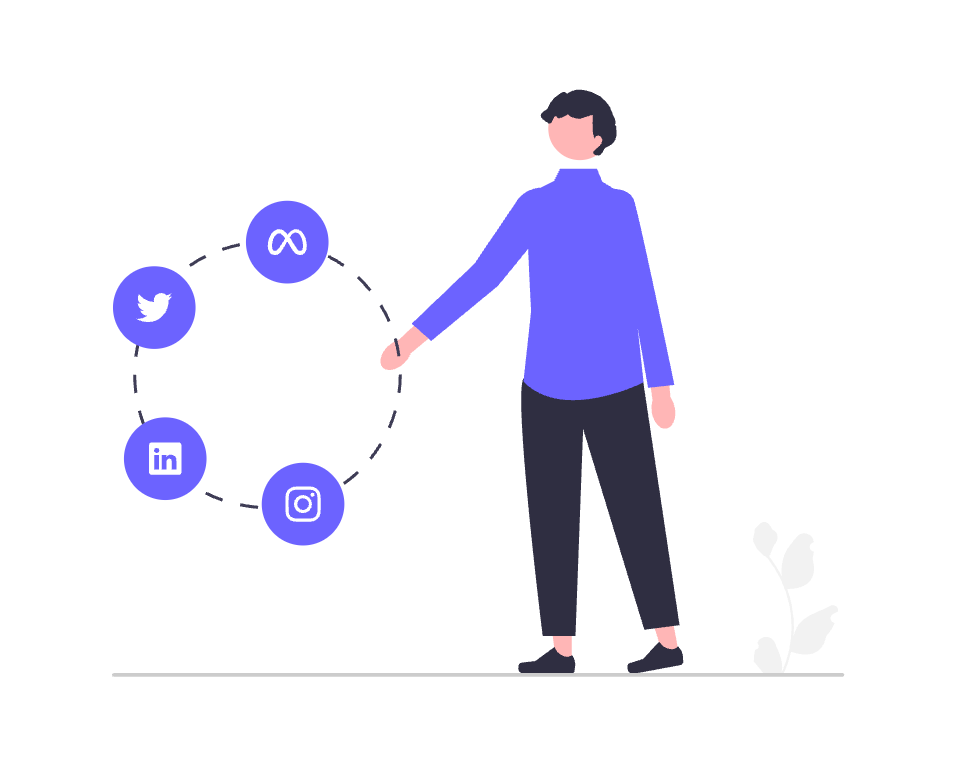 さまざまなSNSのロゴ