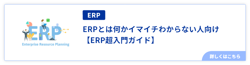 ERPとは何かイマイチわからない人向け【ERP超入門ガイド